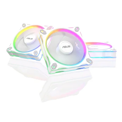 Ventilador Asus Prime Mr120 Argb Blanco Pack De 3 Pwm - Venta Internacional.