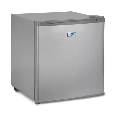 Frigobar Mini 1.6 Pies 46l Refrigerador Congelador Compacto Plata