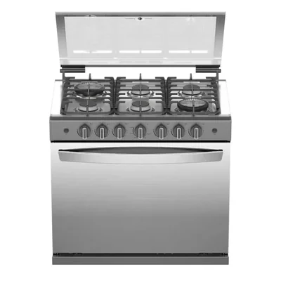 Estufa De Gas Empotre Acros Abr7140g De 80 Cm (31'') Color Tittanio
