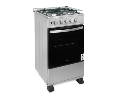 Estufa Aspix de Piso 20 Pulgadas con 4 Quemadores de Gas LP EG20PS-CC