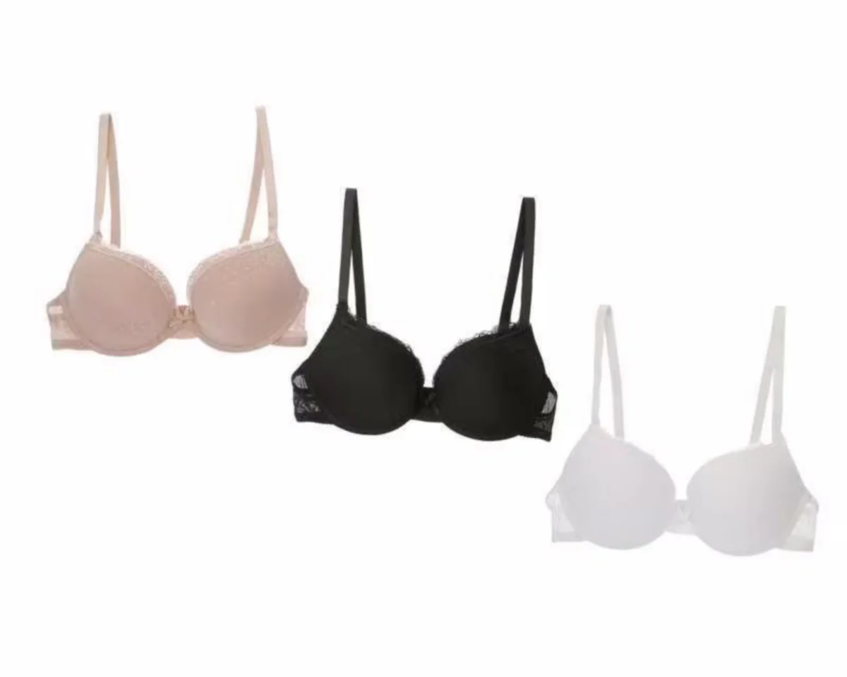 Brasier Copa Completa con Varilla Eva tu Estilo Íntimo 3 Pack