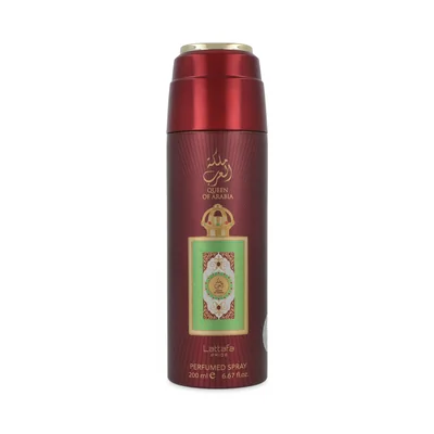 LATTAFA QUEEN OF ARABIA 200ML BODY SPRAY