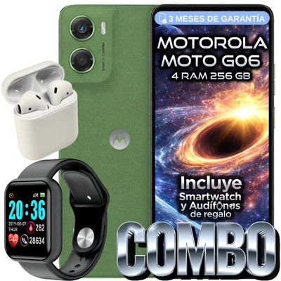 MOTOROLA MOTO G06 4 RAM 256 GB Verde