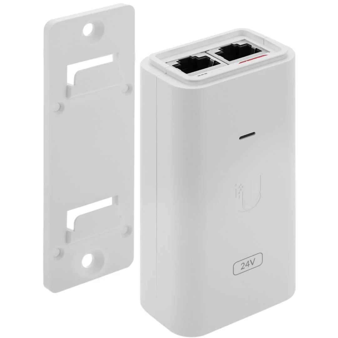 Inyector Ubiquiti 2x RJ45 PoE 24V 7W