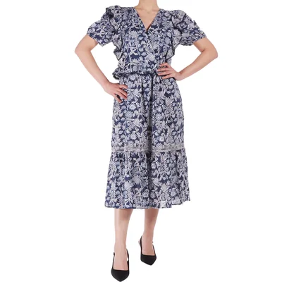 Maxi Vestido Floral Estampado Bohemio Arqueology para Mujer