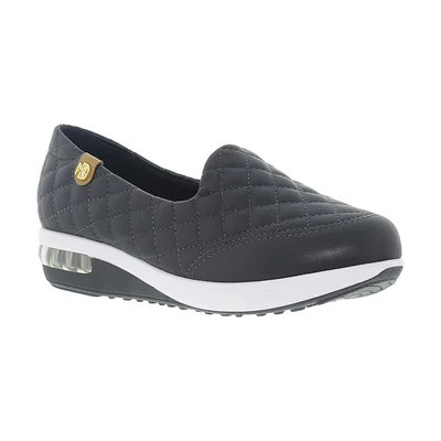 Tenis Cuña Slip On Negro Modare para Mujer