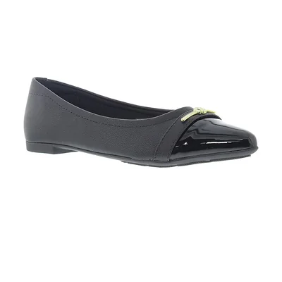 Balerina con Detalle Negro Modare para Mujer