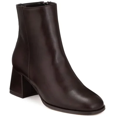 Botin Liso Tacon Bajo Gillio 992001Cf