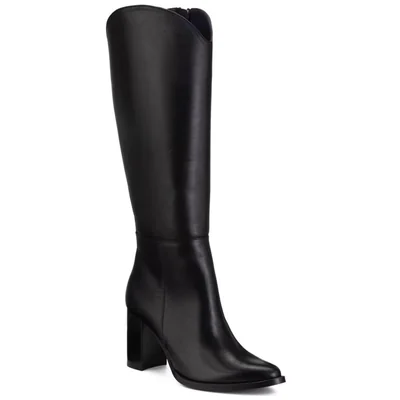 Bota Alta Lisa con Tacon Gillio 966003Ng