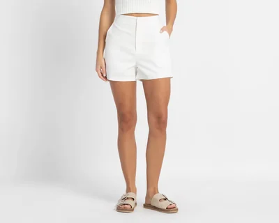 Short Forever 21 Hueso Juvenil