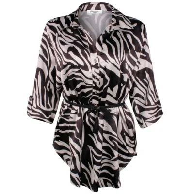 Bluson Satinado con Cinturón Philosophy Woman para Mujer Casual