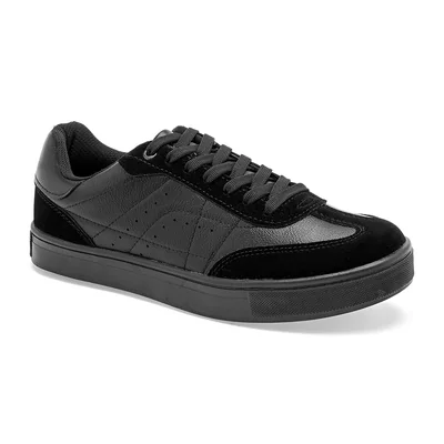 Tenis deportivo casual negro para caballero casual