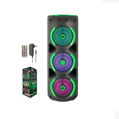Bafle Amplificado Fussion PBS-8X3005 Sound Wave 3X8 pulgadas 20 000W P.M.P.O ENDY