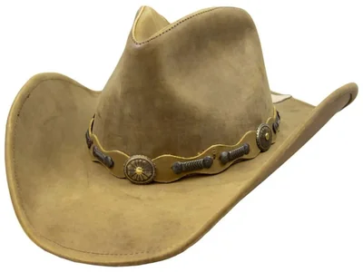 Sombrero Stetson Roxbury de Cuero Genuino Talla Extra Grande