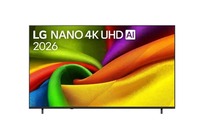 Pantalla Smart TV LG 85 Pulgadas NANO 4K UHD AI NU851 webOS 2026