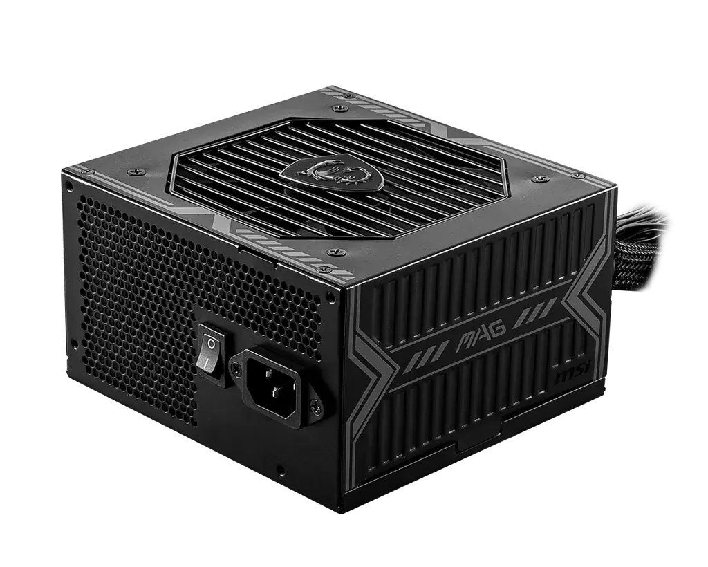Fuente De Poder Msi Mag A650bn 650w 80 Plus Bronze Atx No Modular Negro