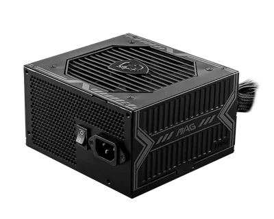 Fuente De Poder Msi Mag A650bn 650w 80 Plus Bronze Atx No Modular Negro