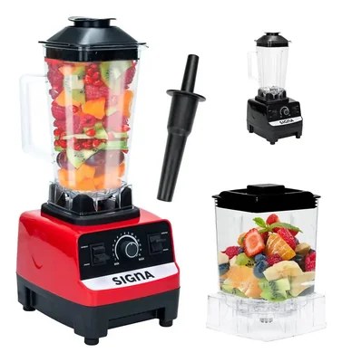 Licuadora Profesional Moledor 2 En 1 Vaso 2lt 15 Velocidades