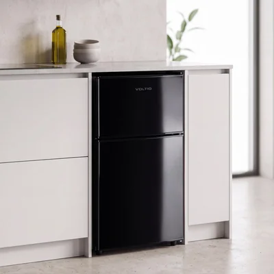 Refrigerador Frigobar 85 L 3 Pies Doble Puerta Congelador