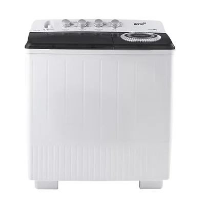 Lavadora Dos Tinas Acros 19kg Ald1945je color Blanco