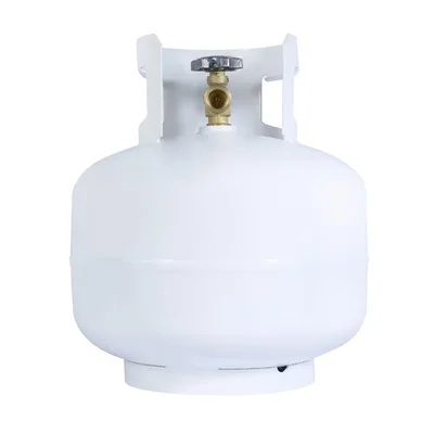 Cilindro Gas Lp Iusa 6kg Color Blanco Acero Alta Resistencia Portátil Anticorrosivo