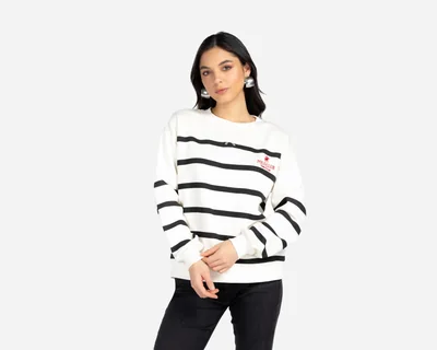 Suéter a Rayas York Team Polo Club para Mujer