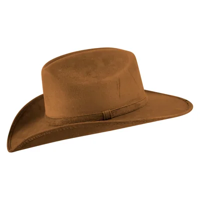 Sombrero Unisex Tabaco Gamuzina Gamuza Americana ''m'' Nueva Imagen