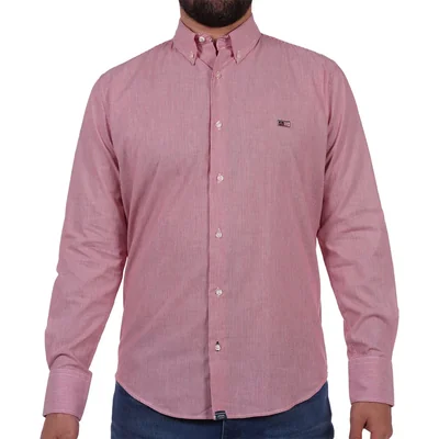 Camisa Rayas Manga Larga Algodón Arrow para Hombre