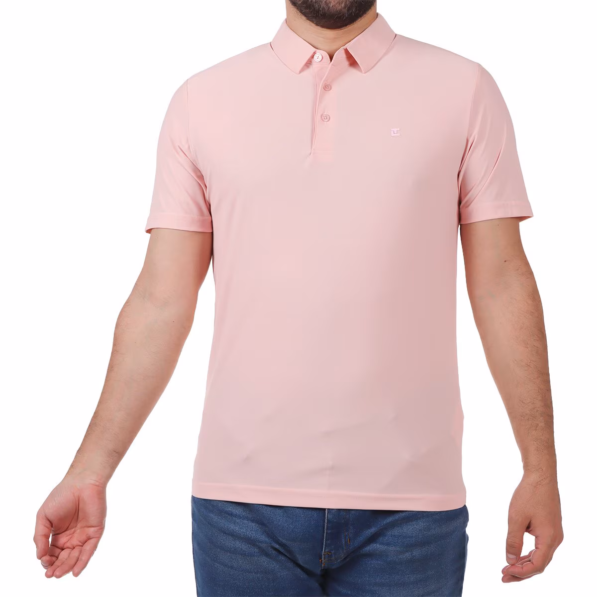 Playera Polo Regular Fit Casual Logo Ted Lapidus para Hombre