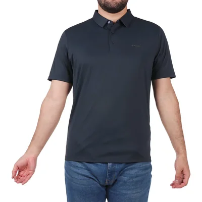 Playera Polo Acanalado Manga Corta Logo Ted Lapidus para Hombre
