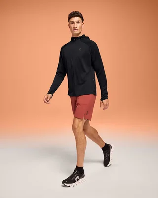 CHAMARRA ON CLOUD CLIMATE ZIP HOODIE NEGRO PARA HOMBRE IME10250553