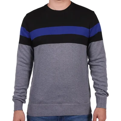 Suéter Bloques Color Cuello Redondo Ted Lapidus para Hombre