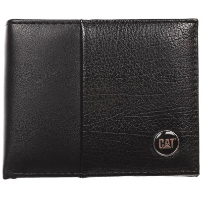 Cartera Negra Diseño Elegante Cat para Hombre