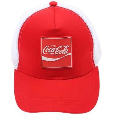Gorra Trucker Roja Ajustable Coca Cola para Hombre