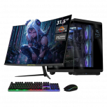 Computadora Gamer DXT Gaming CM-01065, AMD Ryzen 9 9900X, AMD Radeon RX 9070 XT, 16GB, 1TB SSD, Wi-Fi, Windows 11 Prueba + Teclado/Mouse/Monitor de 31.5"