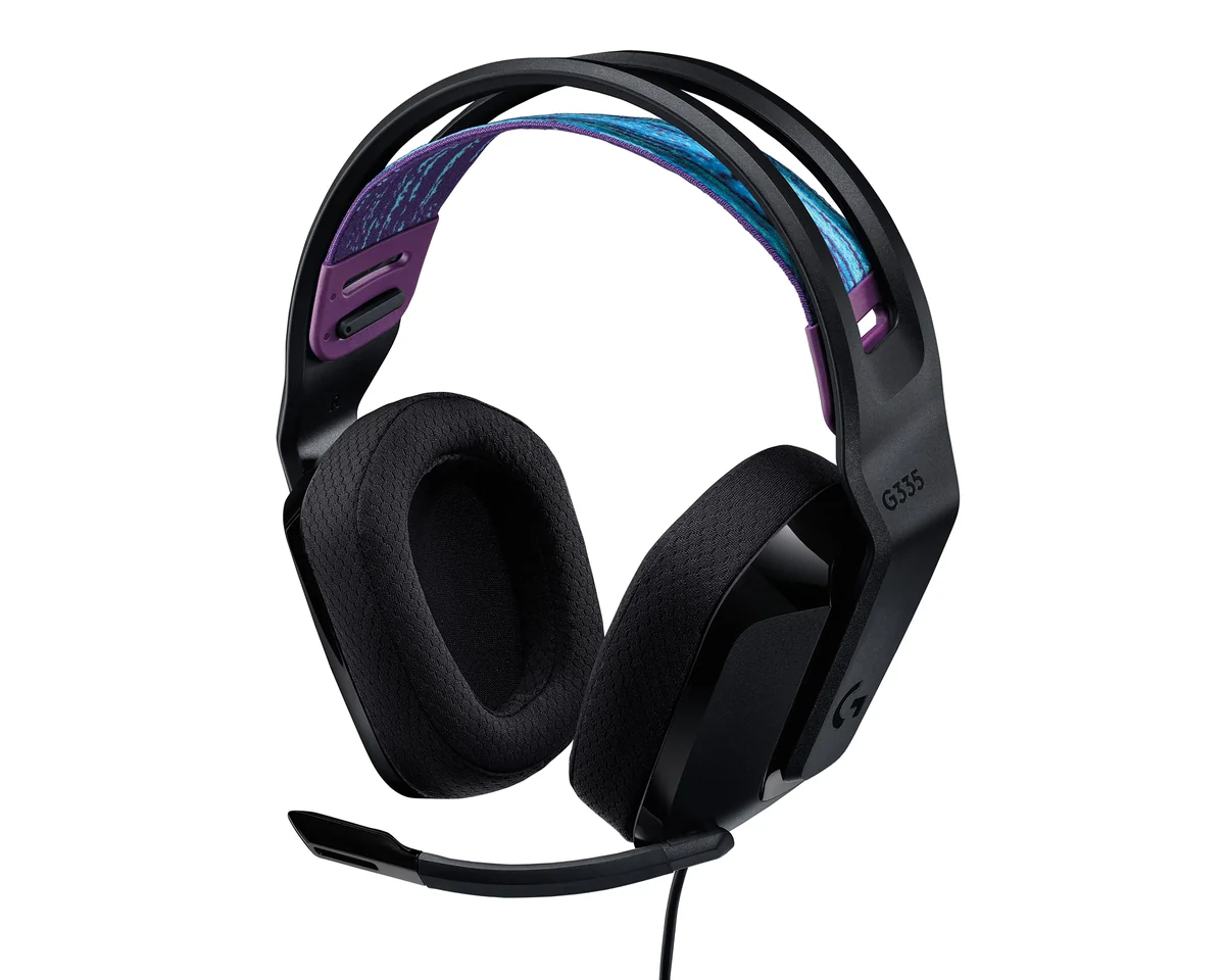 Audífonos Alámbricos Logitech G335 con Micrófono Abatible