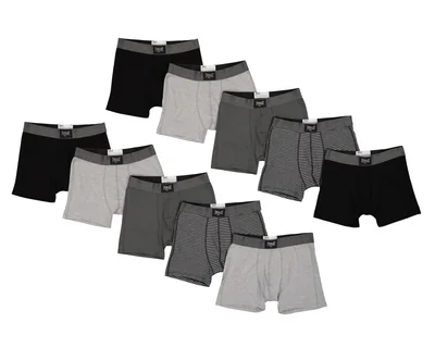 Bóxer Largo Everlast a Rayas para Hombre 10 Piezas