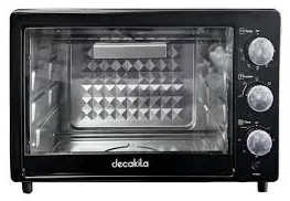 Horno Tostador De 22 Litros Negro Decakila KUEV023B