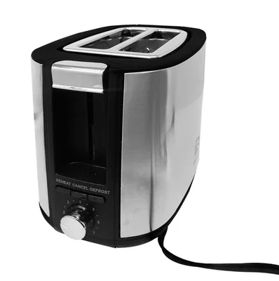 Tostador De Pan Dos Rebanadas Acero Inoxidable Marca DECAKILA Modelo KUTS009M