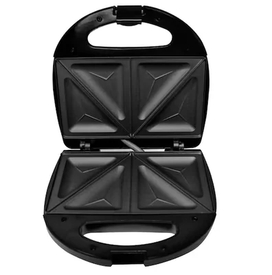 Sandwichera De Platos Fijos Negra Marca DECAKILA Modelo KUEC046B