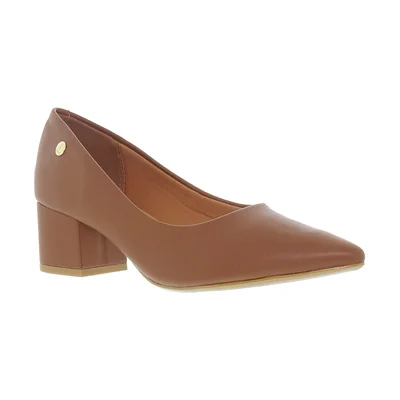 Zapatilla Puntal Tacón Ancho Café Vizzano para Mujer