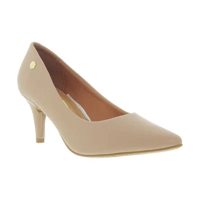 Zapatilla Puntal Tacón Bajo Beige Vizzano para Mujer