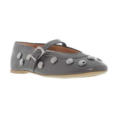 Balerina con Estoperoles Hebilla Gris Vizzano para Mujer