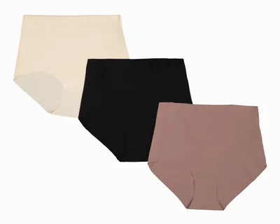 Pantaleta Completa Corte Láser Beauty Secret para Mujer 3 Piezas