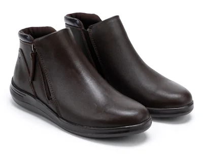 Botas Confort de Piel Lady Sun Conforto para Mujer