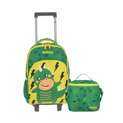 MOCHILA XTREM LINCON PACK 4XT GREEN DINO