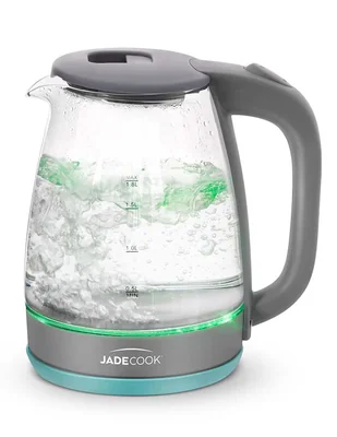 Tetera eléctrica Jade Cook de vidrio