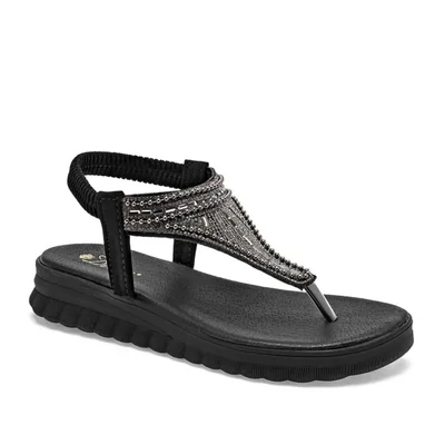 Diva Sandalia para mujer negro gris Cod.132029