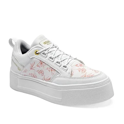360 tenis para mujer blanco rosa cod 140196-E