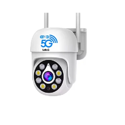 Cámara Inalámbricas Wifi Cámara Seguridad 5mp Blanco
